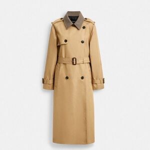 Coach Tan Trench Coat